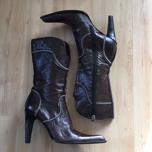 Les Copains leather boots